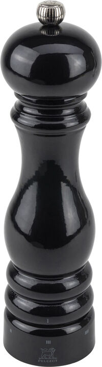 "Saltkvern Paris uS 22 cm Svart lakk Bøk"