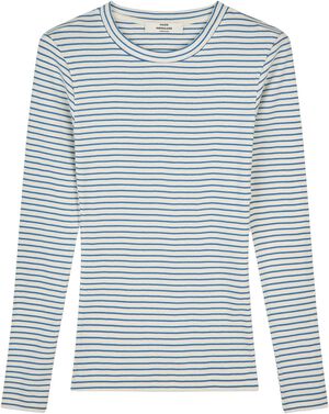2x2 Cotton Stripe Tuba Tee LS