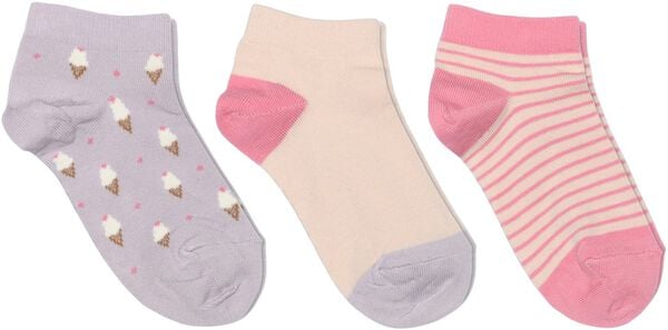 Ice cream sneaker socks 3-pack