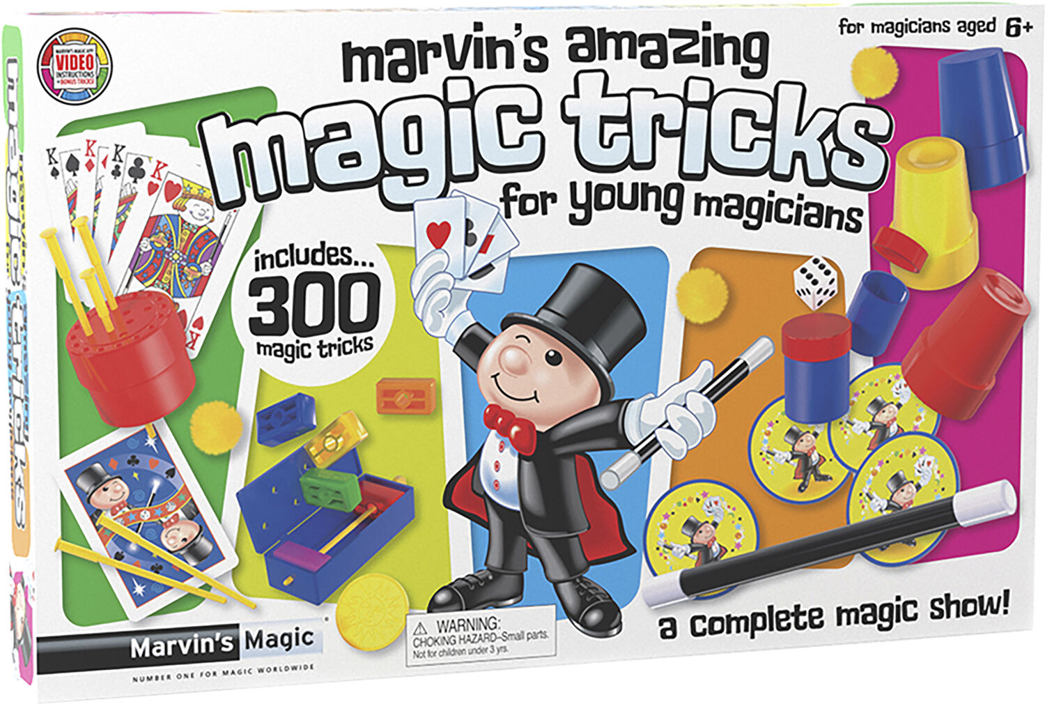 Marvins Magic - Trylles&aelig;t 300 tricks - Simply Magic