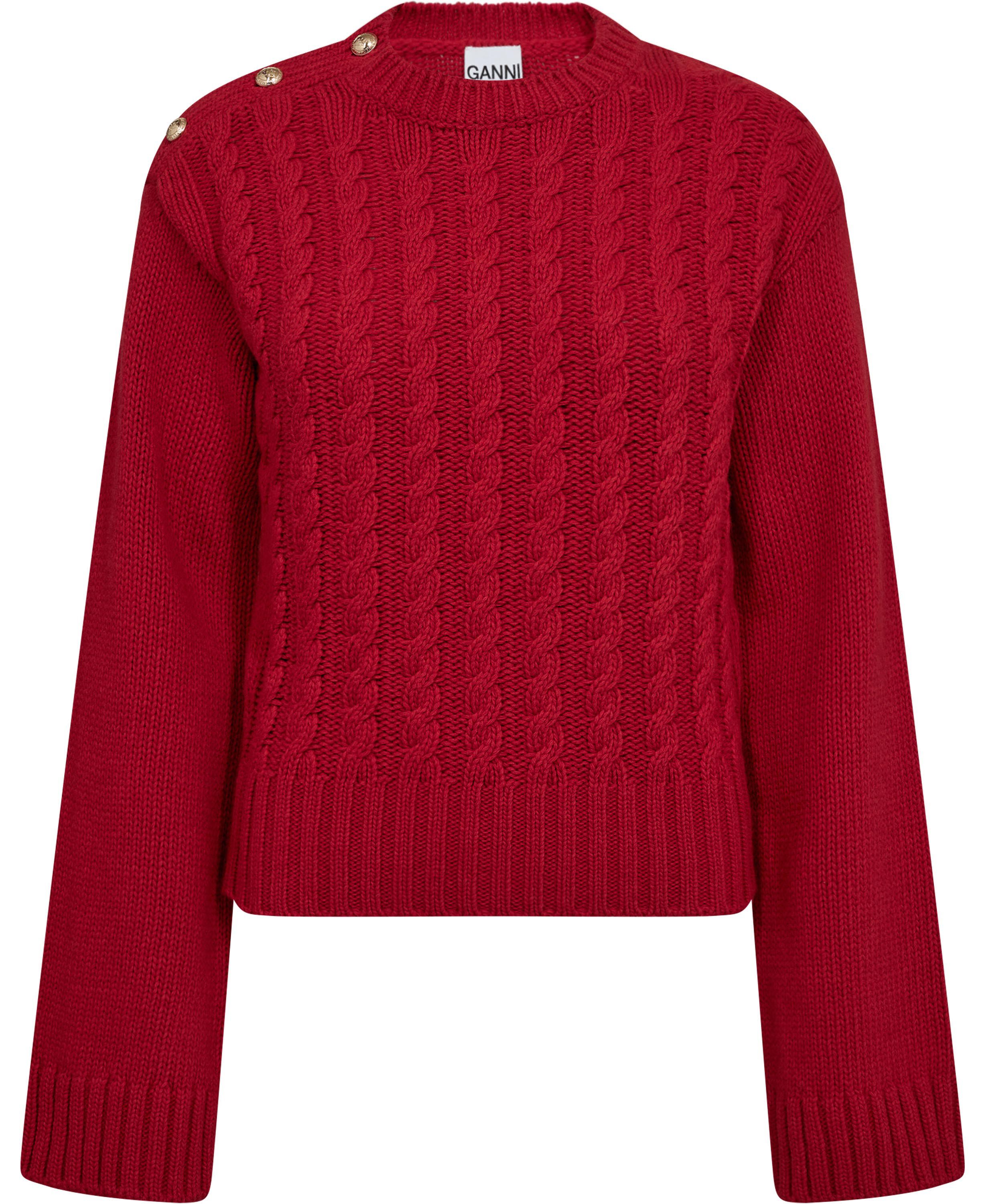 Chunky Cable Wool Mix Sweater