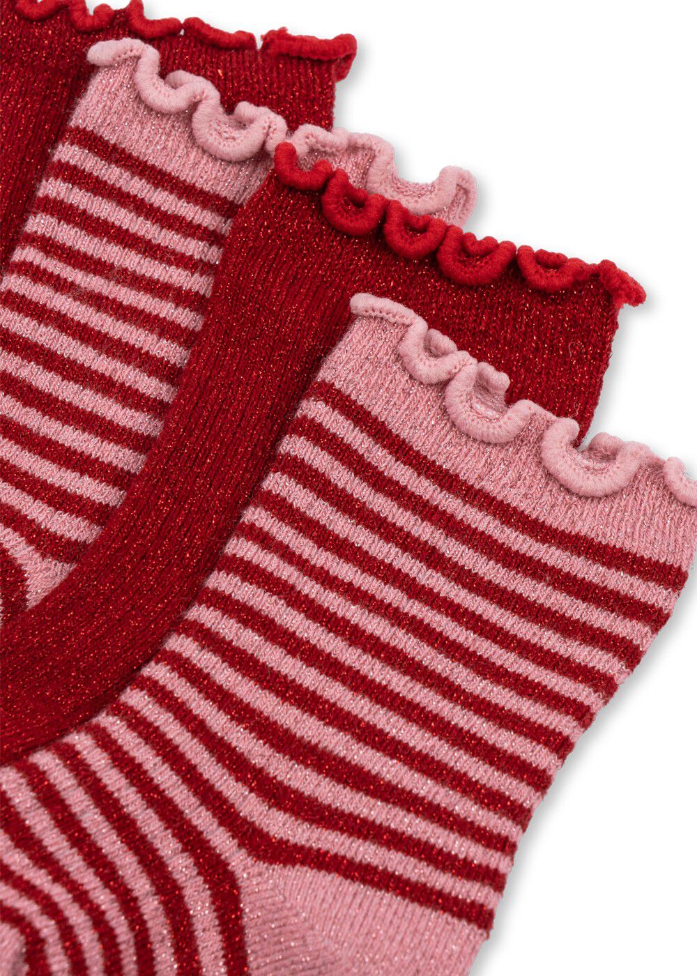 2 Pack Glitter  Socks