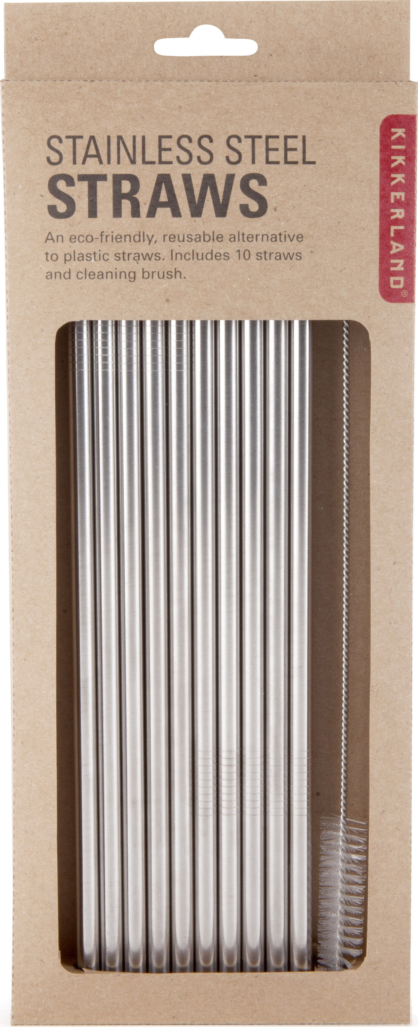 Stainless Steel Straws S/10
