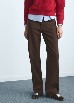 Danila high-waisted wide-leg jeans