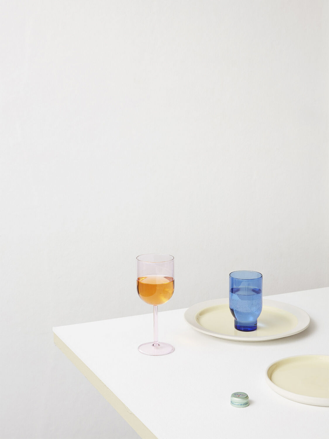 WINE GLASS, 2 PCS, TALL, ROSE,70177R