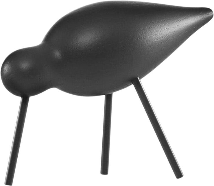 Shorebird mellan svart