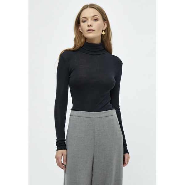 MSCally Roll Neck Long Sleeve Top