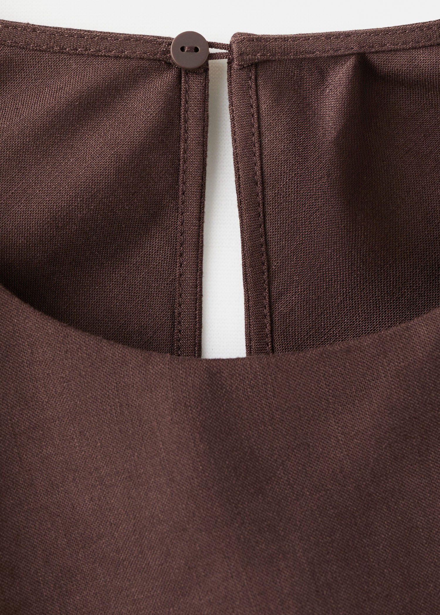 Wrap midi-dress with knot