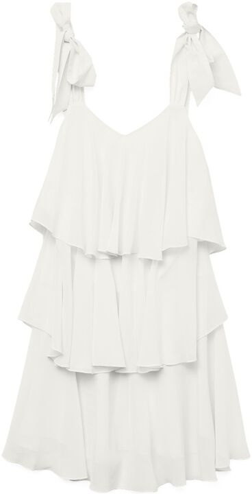 Vmfelicia Tiestrap Ruffle Short Dress Ex