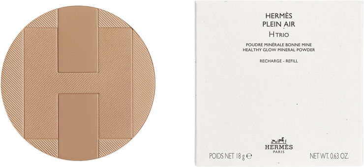 Hermès Plein Air, H Trio healthy glow mineral powder refill