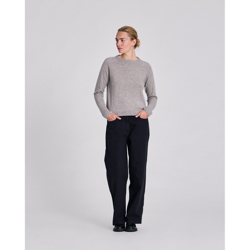 Gertrud L/S Pullover Lambswool Knit