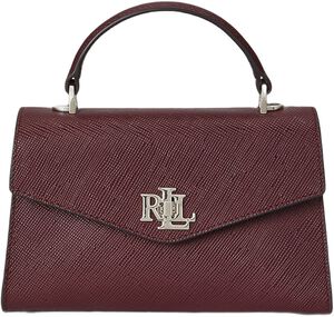 Crosshatch Leather Small Farrah Satchel