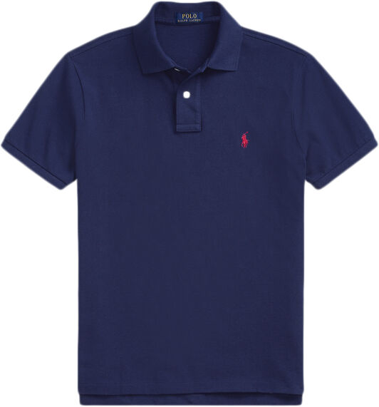 Custom Slim Fit Mesh Polo Shirt