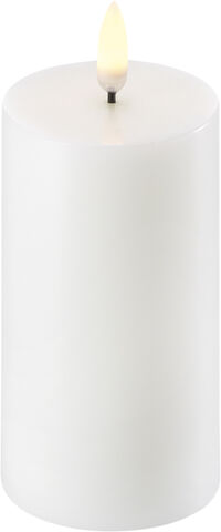UYUNI Lighting - LED Pillar Candle - Nordic White - 5,8 x 10 cm