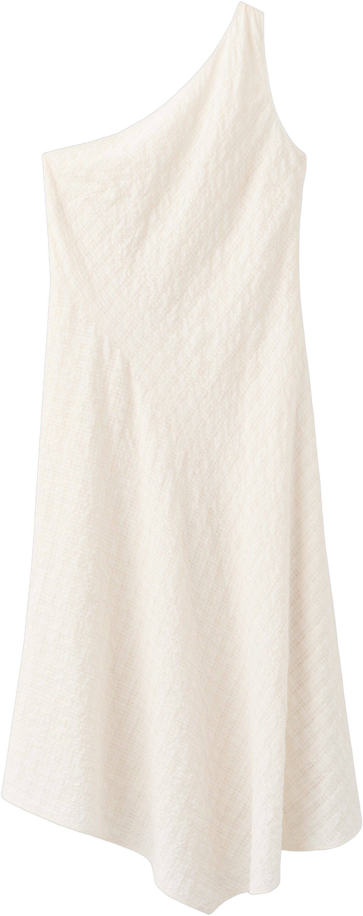 Asymmetrical flared dress