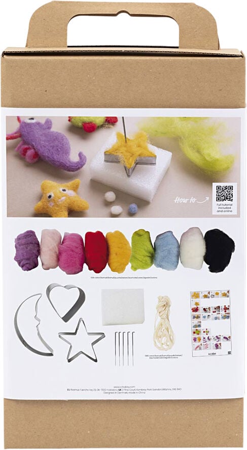 DIY Kit Nålefiltning, Dyr i vandet