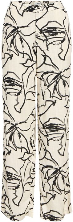 OBJSANNE ALINE WIDE PANT AOP NOOS