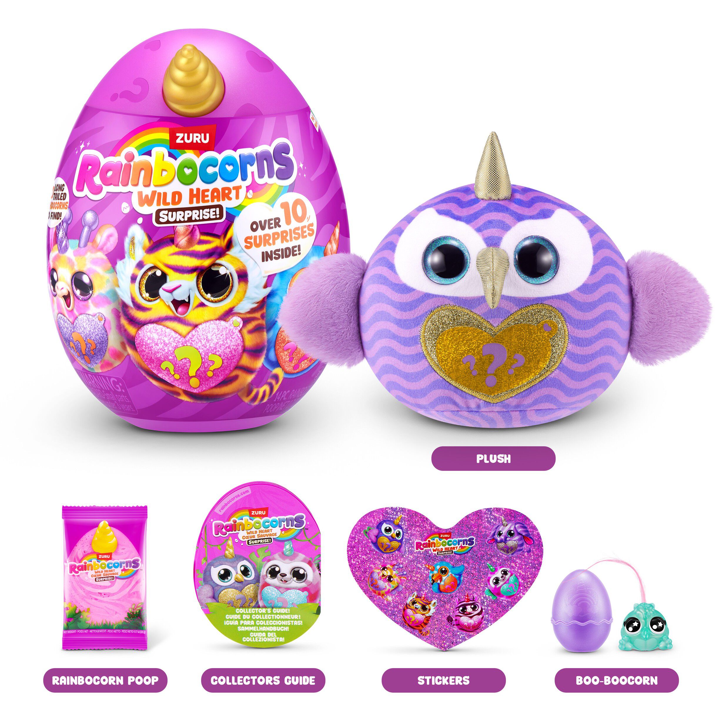 Rainbocorns Sparkle Heart