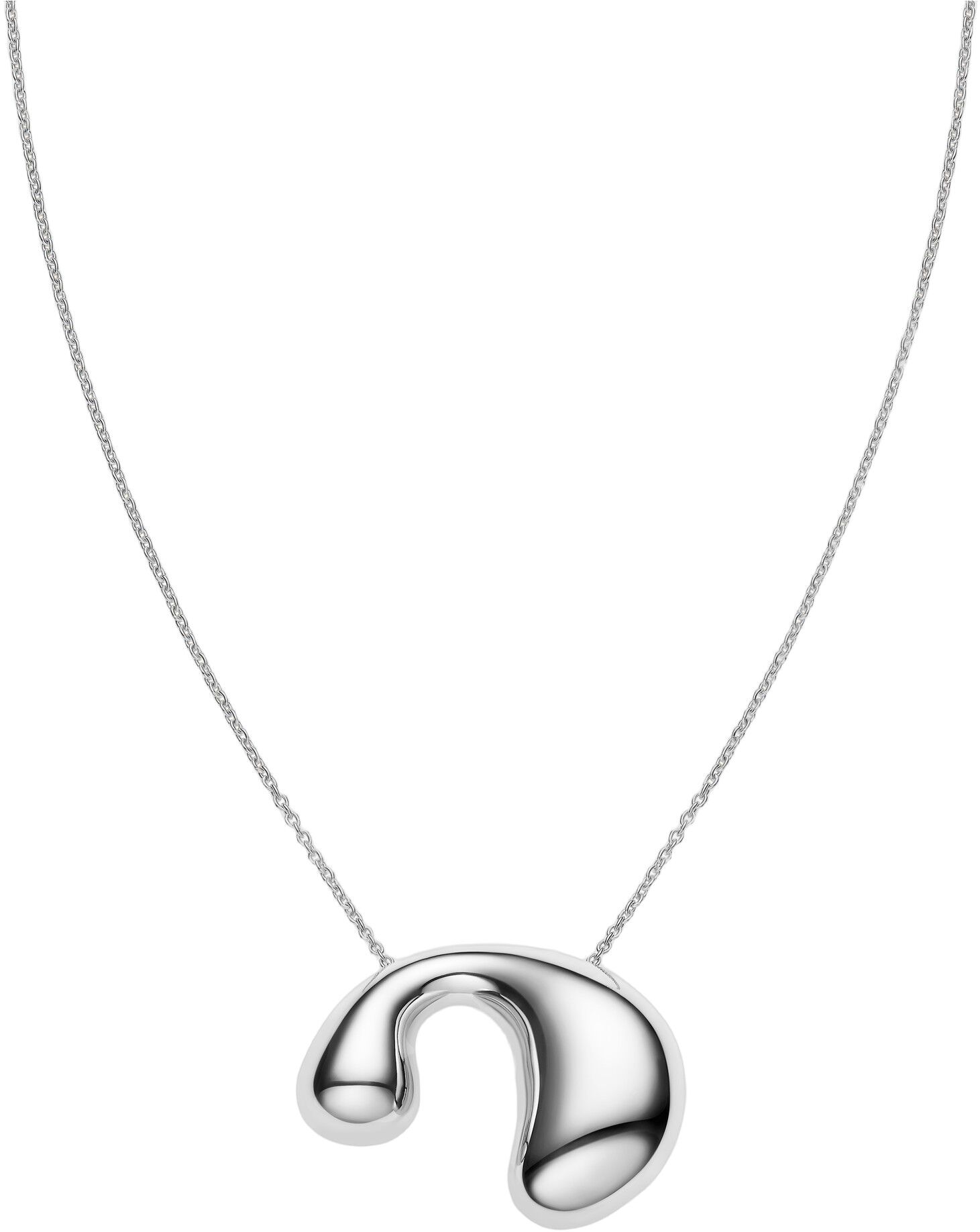 Dolphin Necklace Silver