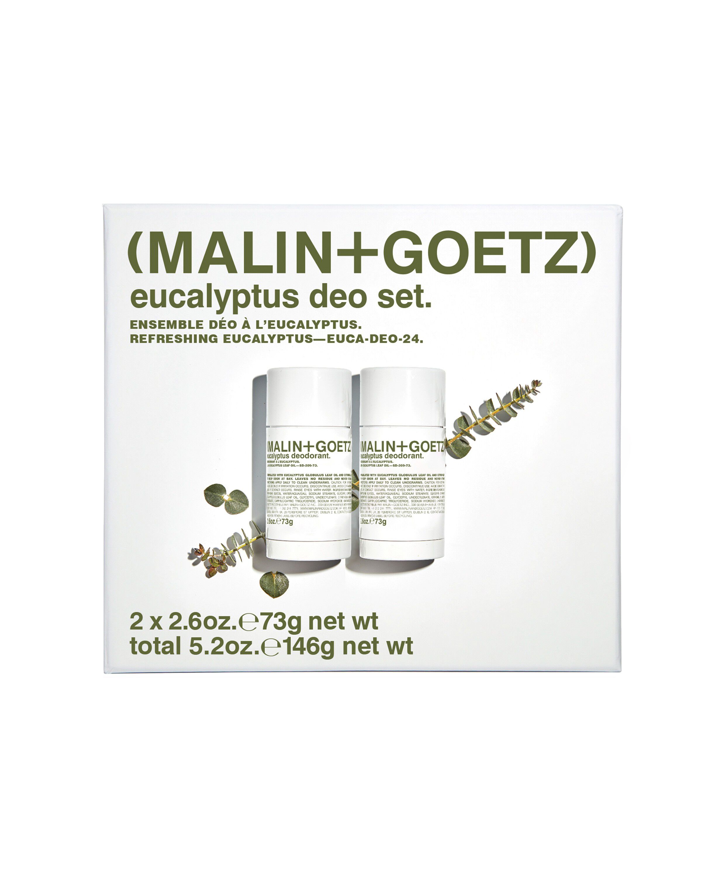 Malin+Goetz Eucalyputs Deo Duo Set.