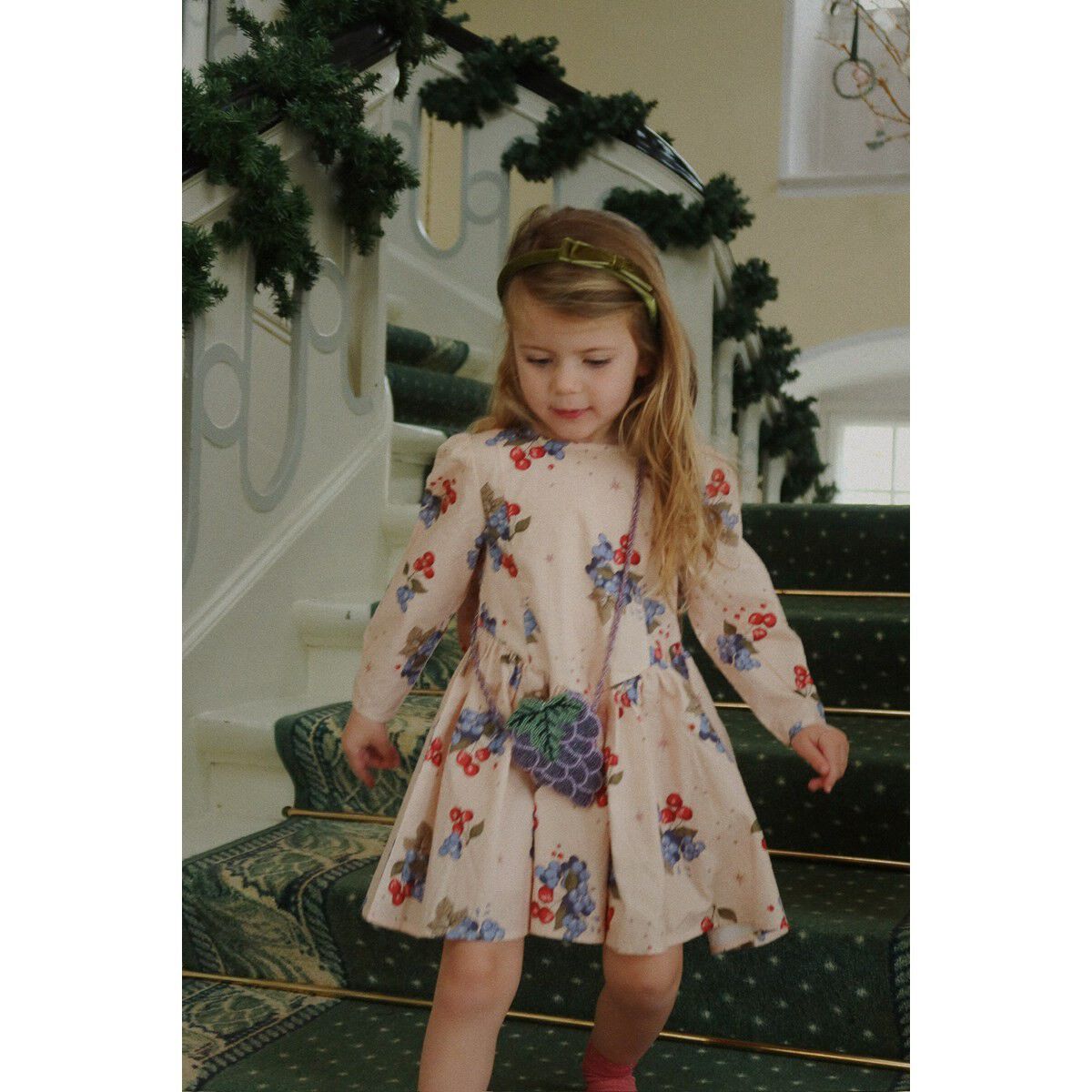 AVI LS BOW DRESS GOTS