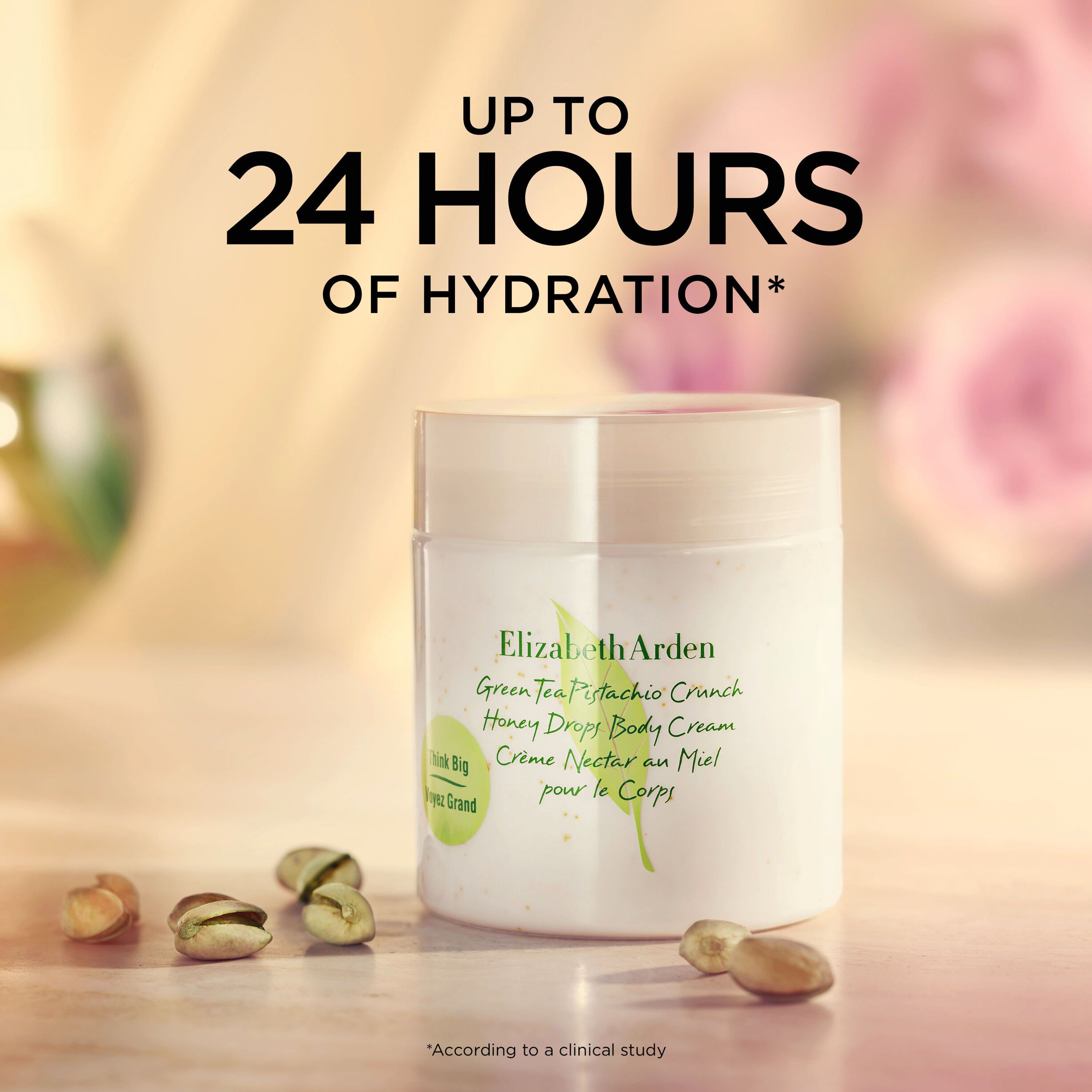 Green Tea Pistachio Crunch Honey Drops Body Cream
