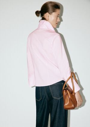 Slim-fit poplin shirt