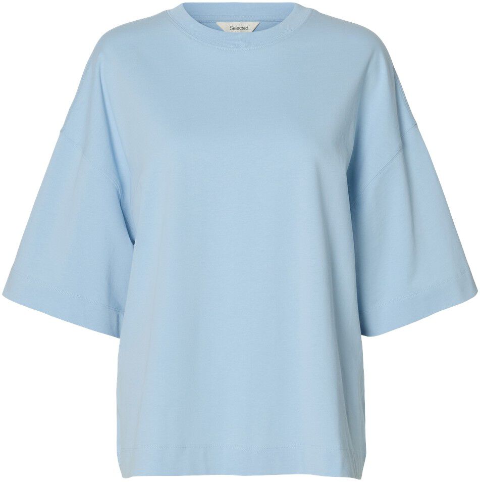 SLFCOLWOMAN 2/4 OVERSIZED TEE NOOS