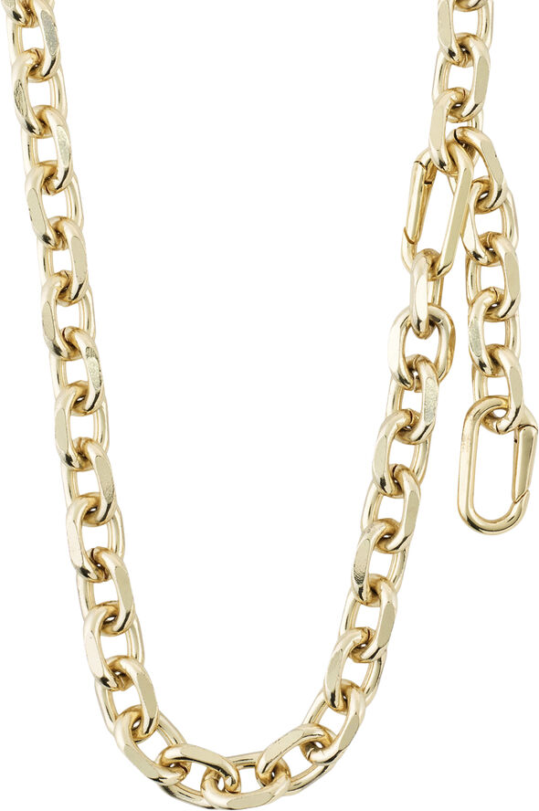 EUPHORIC cable chain halskæde guldbelagt