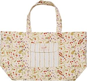 Big Canvas Totebag Garden Magic Ivory