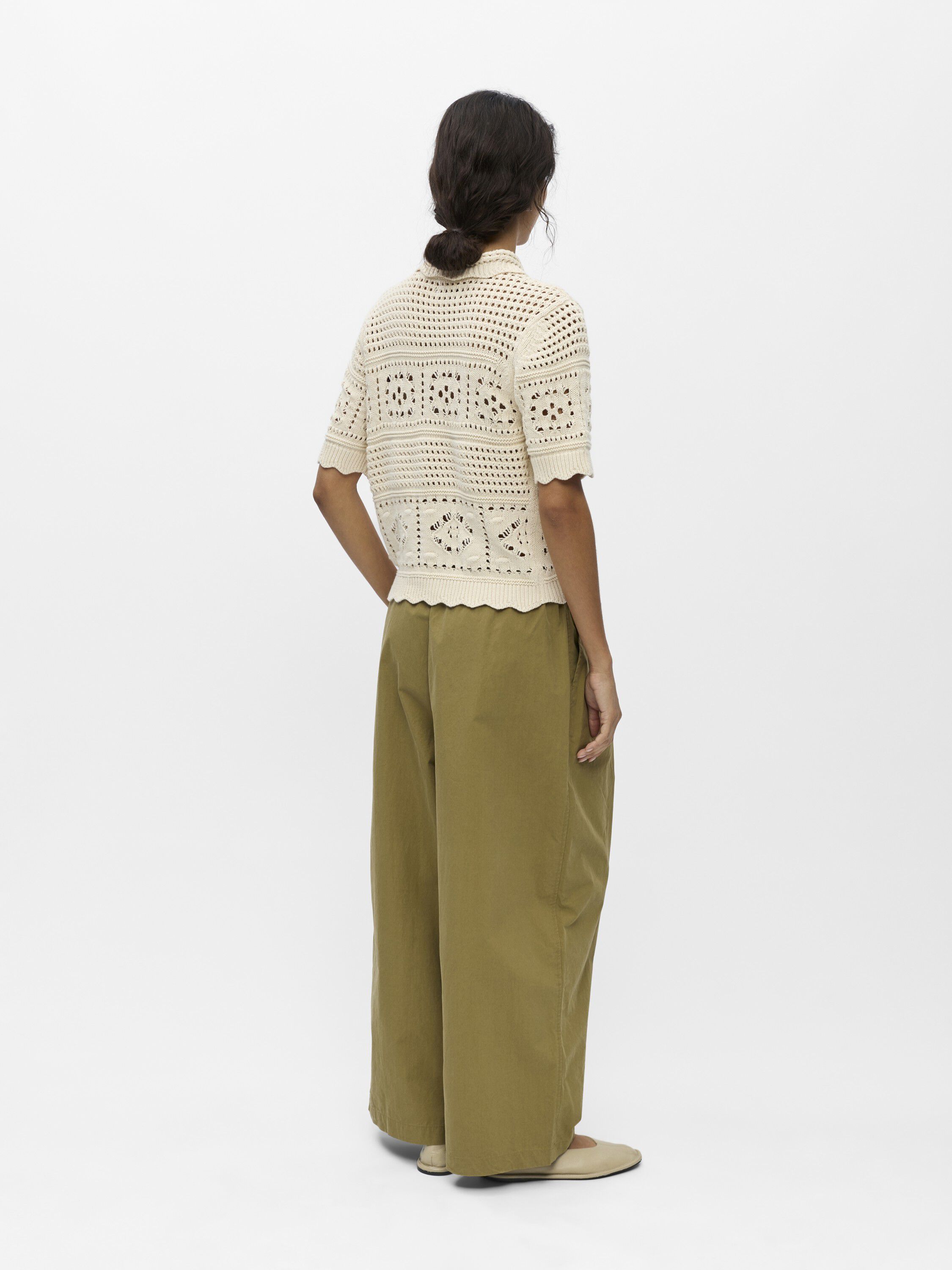 Objbindi S/S Re Short Cardigan 145 Nd