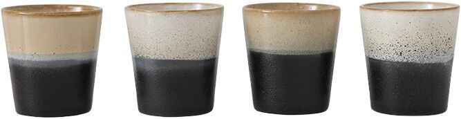 ceramic 70's mug rock