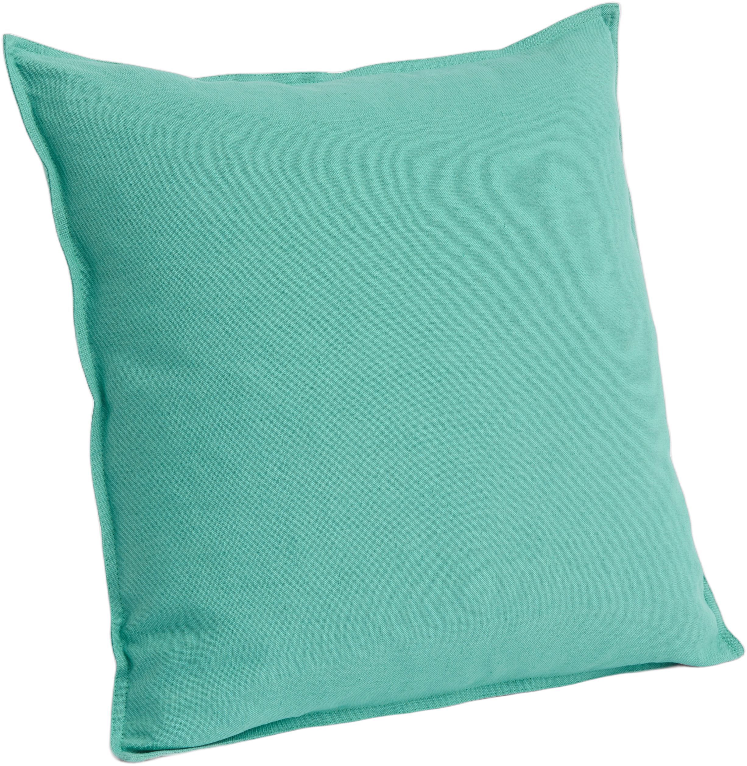 Linen Cushion-50 x 50-Emerald green