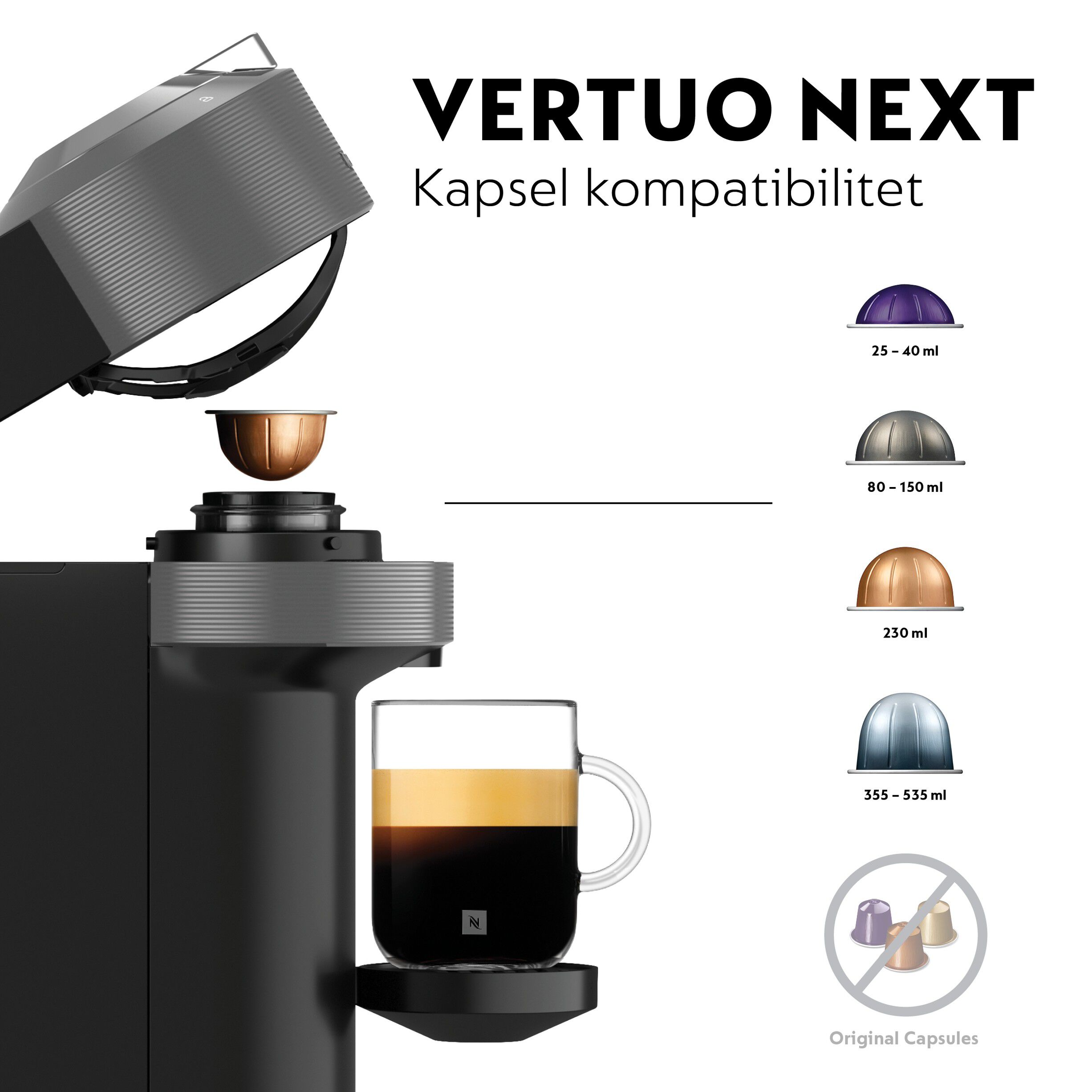 Vertuo Next Drak Grey