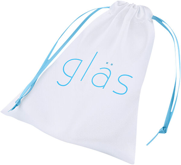 GLAS - RECHARGEABLE REMOTE CONTROLLED VIBRATING BUTT PLUG