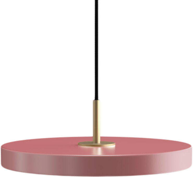 Asteria Mini nuance rose Ø 31 x 10,5 cm, 2. 7m cordset