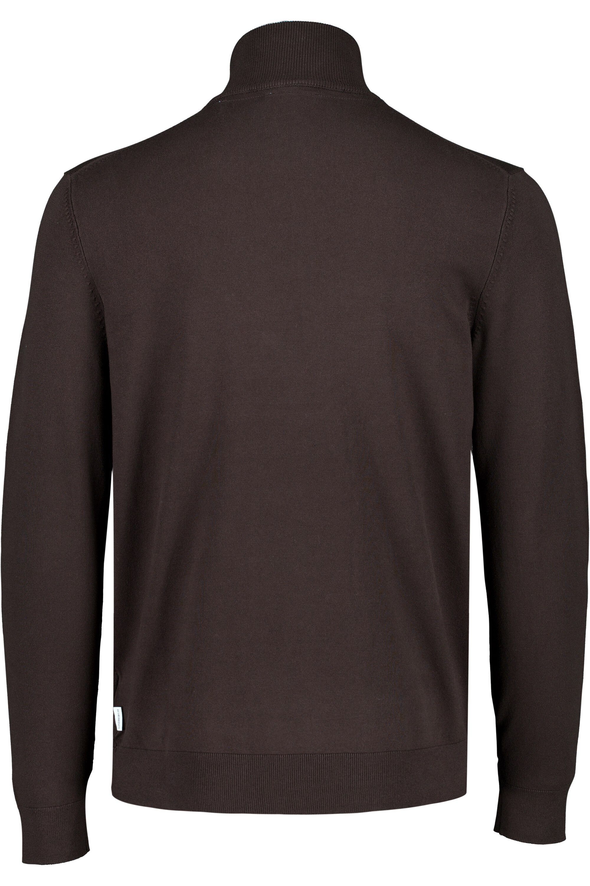 Soft viscose blend half zip