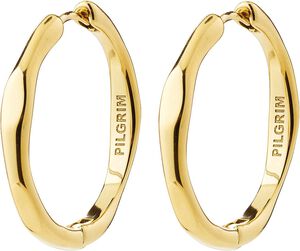 INNER hoop earrings gold-plated