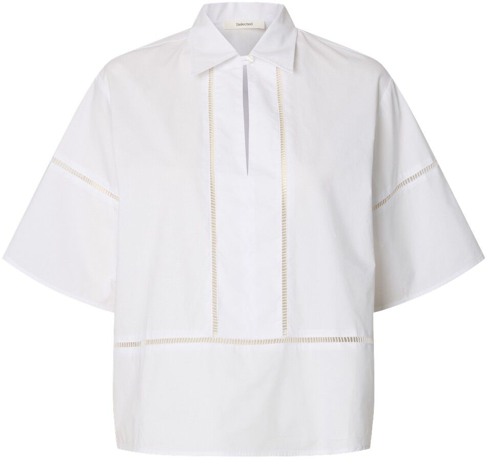 Slfdelia 2/4 Boxy Ladder Stitch Top B