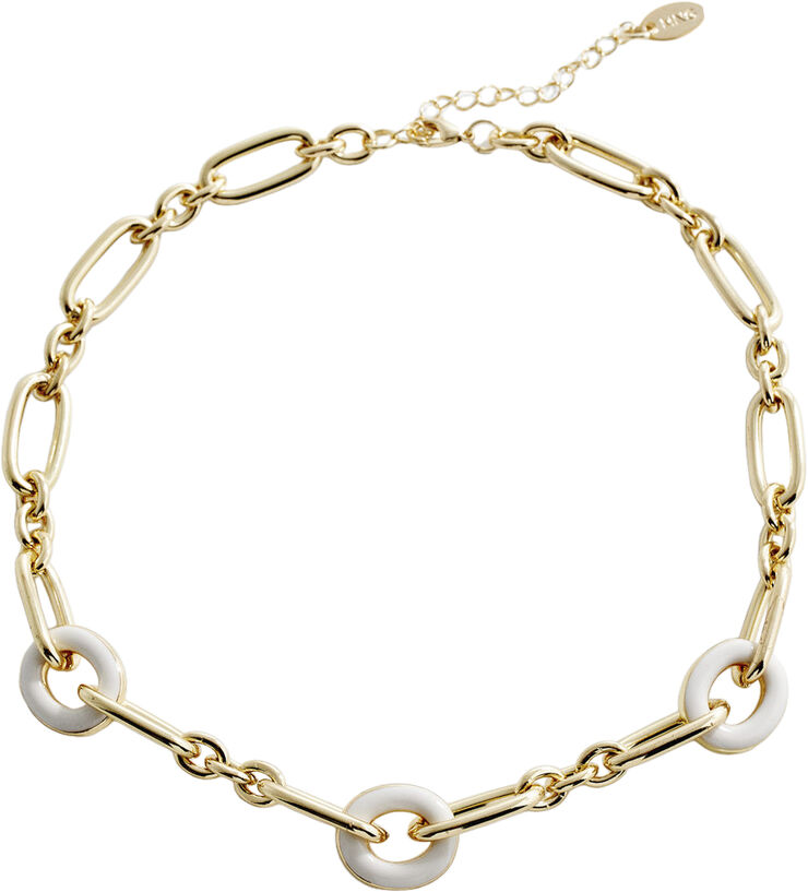 Combined hoops necklace