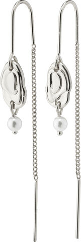 EMILIE chain earrings silver-plated