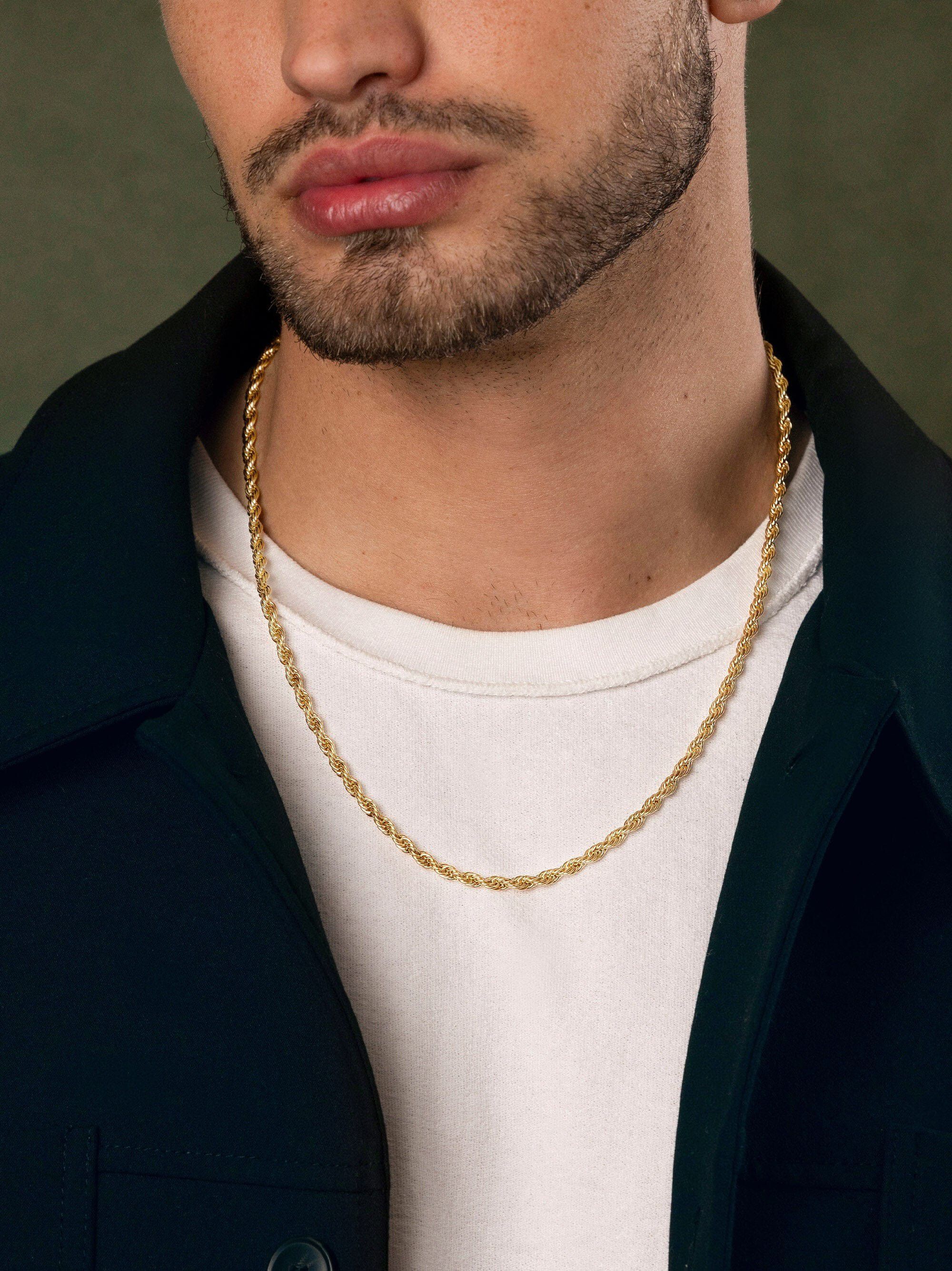 Gold Plated Rope Chain