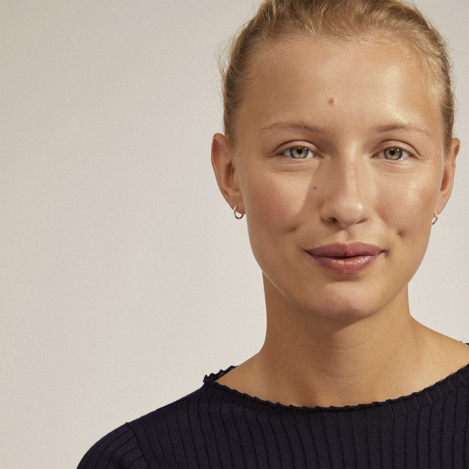 EANNA small hoops silver-plated