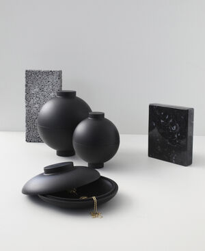 XL - Wooden Sphere – Black
