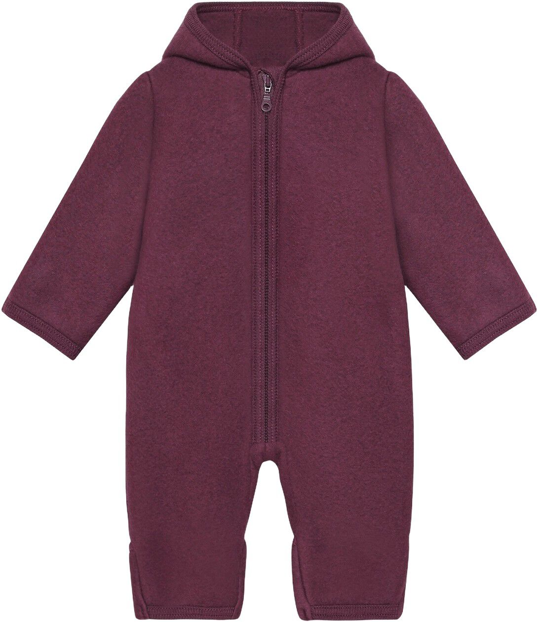 Pram Suit Ears Wool Fleece