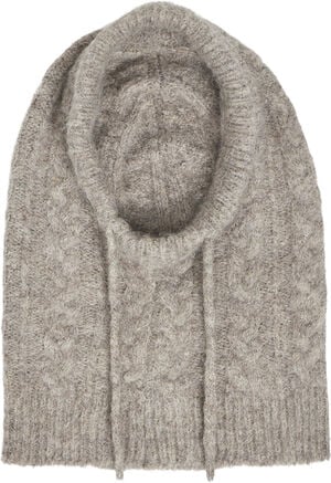 OBJMILU CABLE KNIT BALACLAVA 135