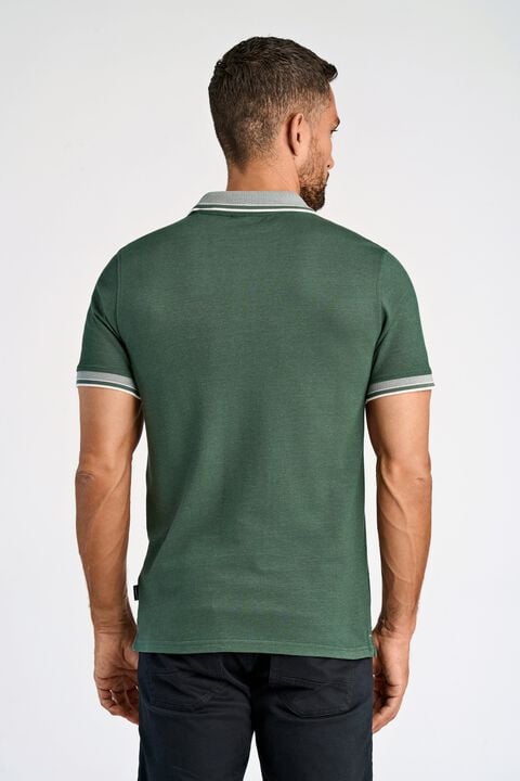 Organic cotton polo S/S