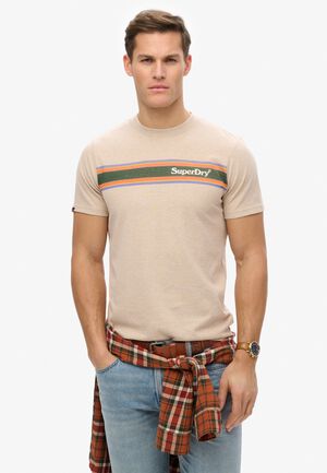 VENUE LOGO STRIPE RELAXED TEE