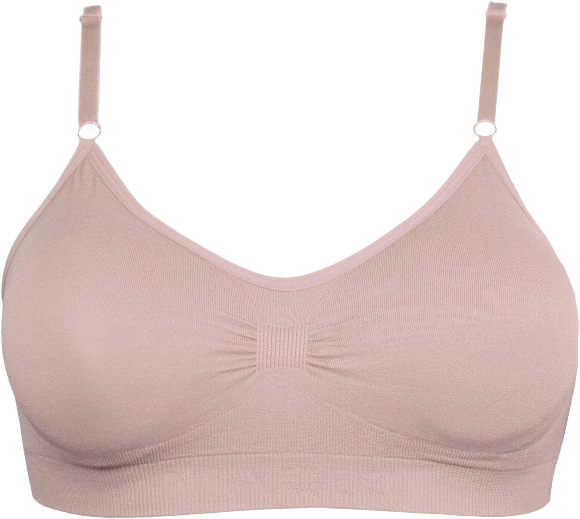 Comfort Bra Spaghetti Straps - bamboo black - XL