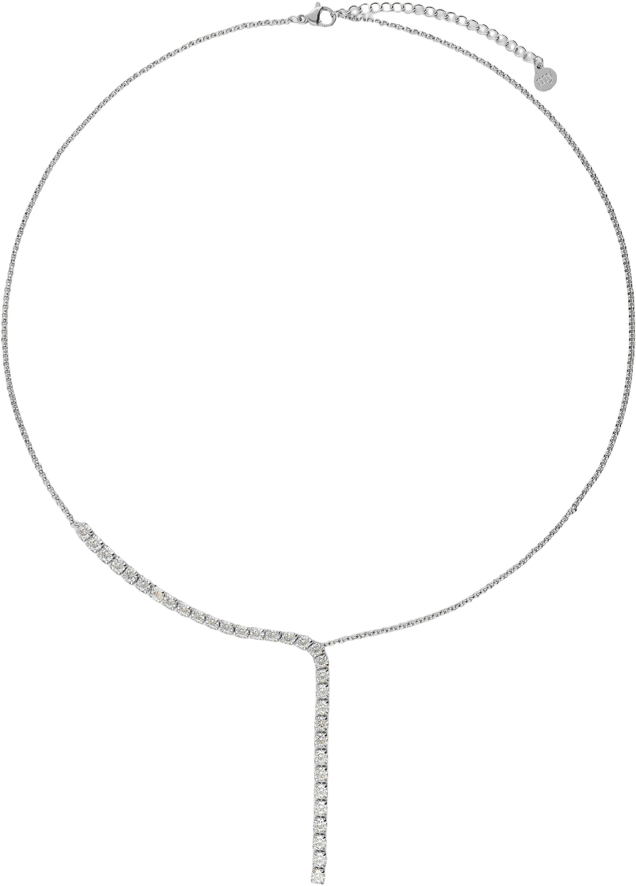 Necklace strass Y